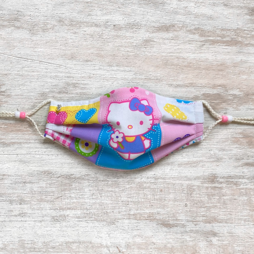 Hello Kitty Patchwork Face Mask